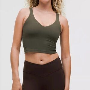 NWT Women’s Lululemon Align TankOlive Green